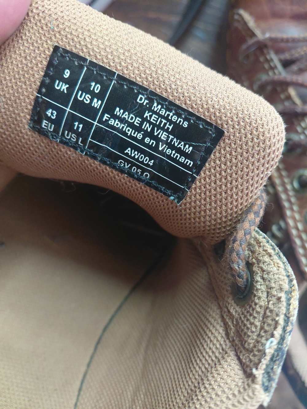Dr. Martens Brown Leather Lace-Up Casual Oxfords - Picture 3 of 3